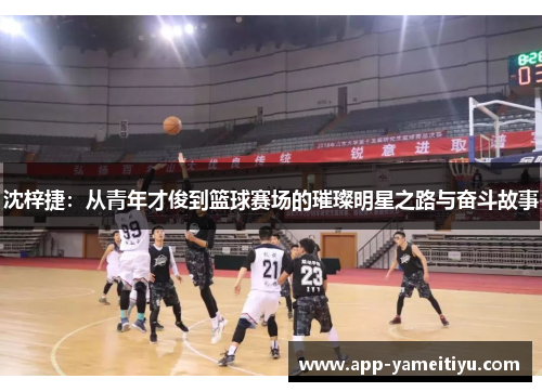沈梓捷：从青年才俊到篮球赛场的璀璨明星之路与奋斗故事